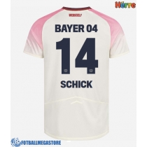 Fotballdrakt Herre Bayer Leverkusen Patrik Schick #14 Bortedrakt 2025-26 Kortermet